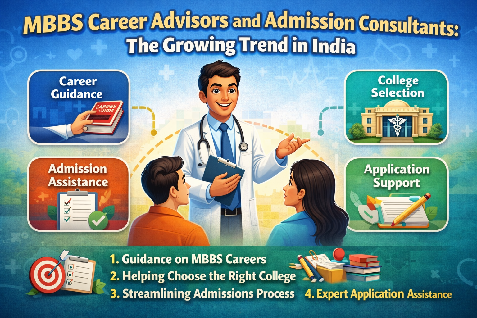 MBBS Career Advisors and Admission Consultants: The Growing Trend in India